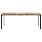 Esstisch 200x100x76 cm Raues Mangoholz