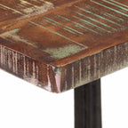 Bistrotisch 60x60x76 cm Altholz Massiv