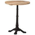 Bistrotisch Ø60x76 cm Raues Mangoholz