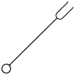 Feuerkorb mit Schürhaken 62 cm XXL Stahl
