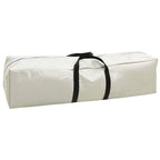 Aufblasbare Gymnastikmatte mit Pumpe 60x100x10 cm PVC Grün