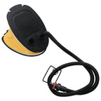 Aufblasbares Gymnastik-Kissen mit Pumpe 100x100x10 cm PVC Grün