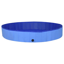 vidaXL Hundepool Faltbar Blau 200x30 cm PVC