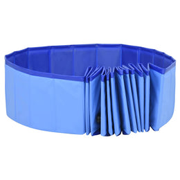 vidaXL Hundepool Faltbar Blau 200x30 cm PVC