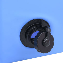 vidaXL Hundepool Faltbar Blau 300x40 cm PVC