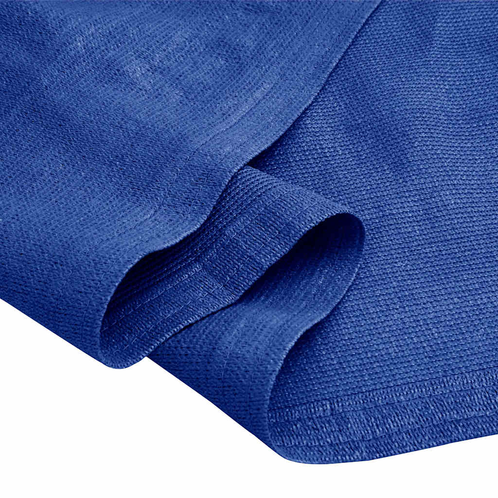 Zeltteppich 400x600 cm Blau HDPE