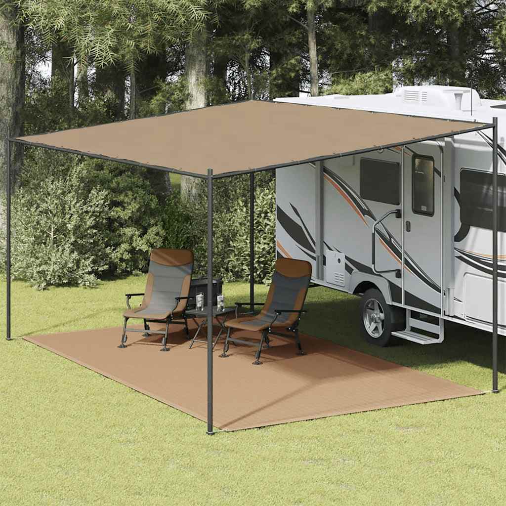 Zeltteppich 300x500 cm Taupe