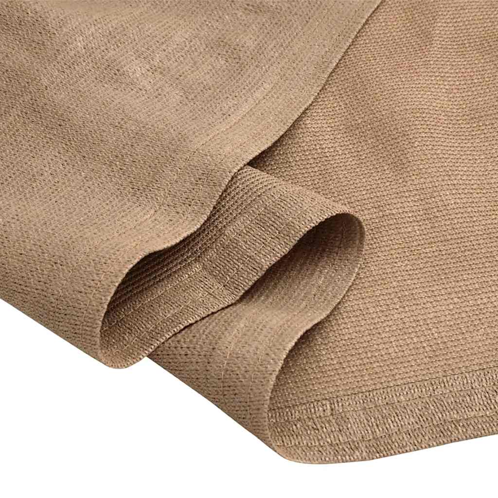 Zeltteppich 400x600 cm Taupe