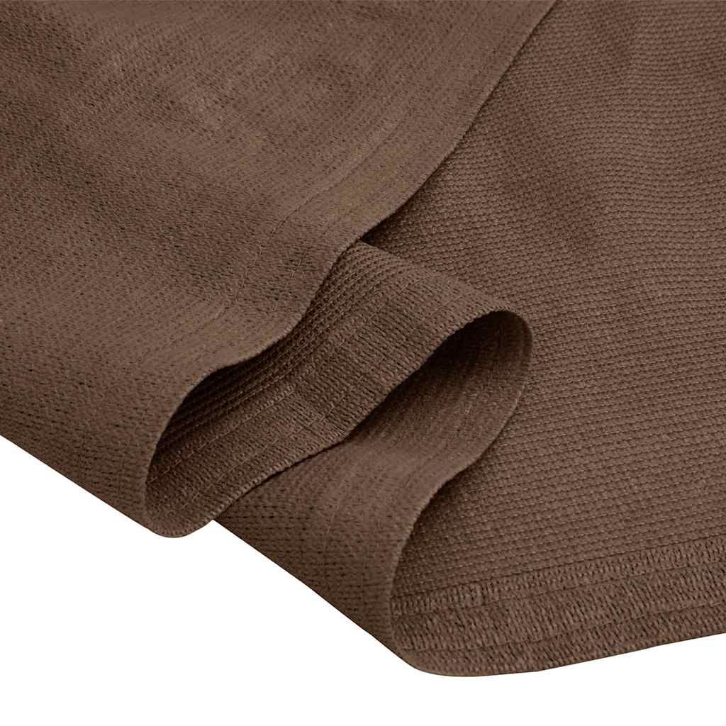 Zeltteppich 300x400 cm Braun