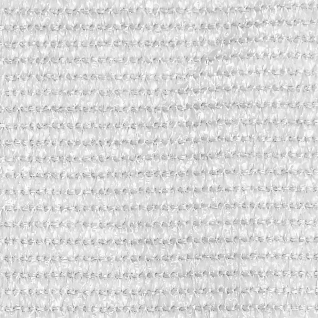 Balkon-Sichtschutz Weiß 120x400 cm HDPE