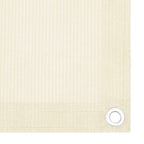 Balkon Sichtschutz Creme 75x400 cm HDPE