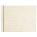 Balkon Sichtschutz Creme 90x500 cm HDPE