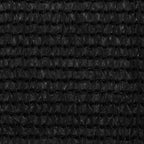 Balkon-Sichtschutz Schwarz 75x400 cm HDPE