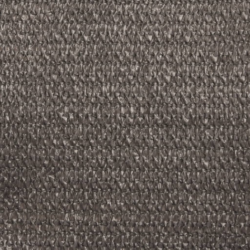 Sonnensegel 160 g/m² Anthrazit 2x2,5 m HDPE