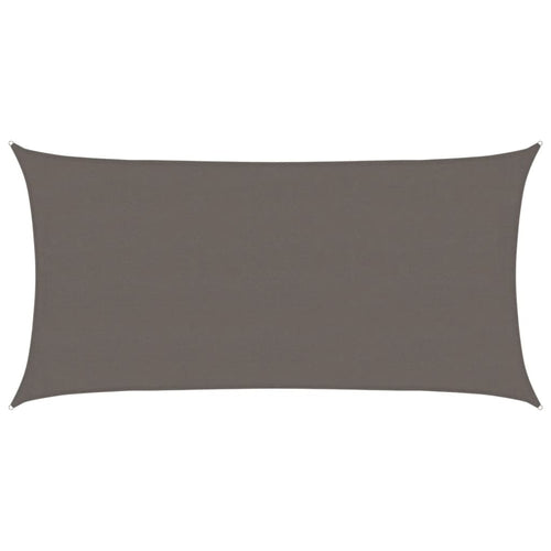 Sonnensegel 160 g/m² Anthrazit 4x7 m HDPE