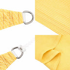 Sonnensegel 160 g/m² Beige 2x5 m HDPE