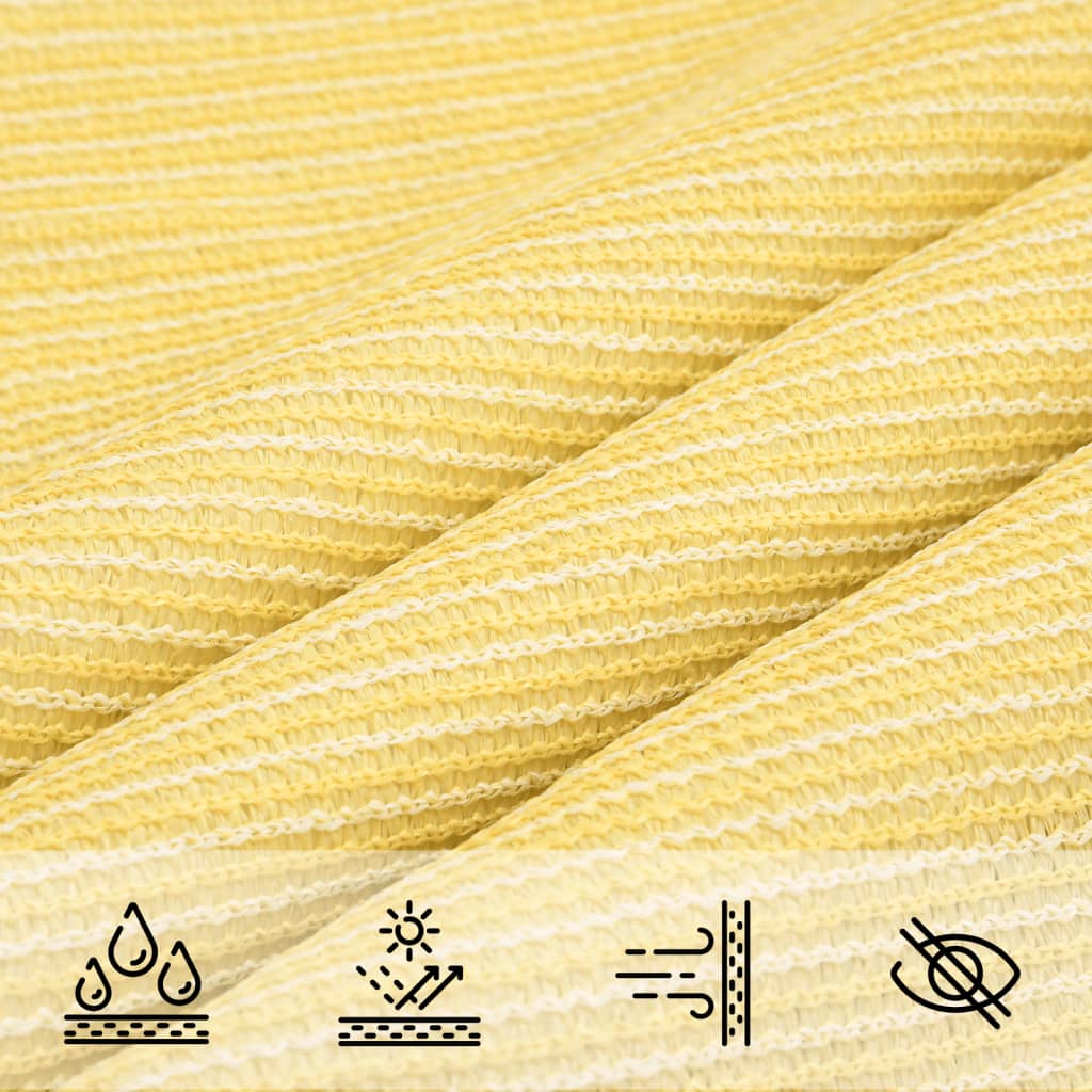 Sonnensegel 160 g/m² Beige 3x4,5 m HDPE
