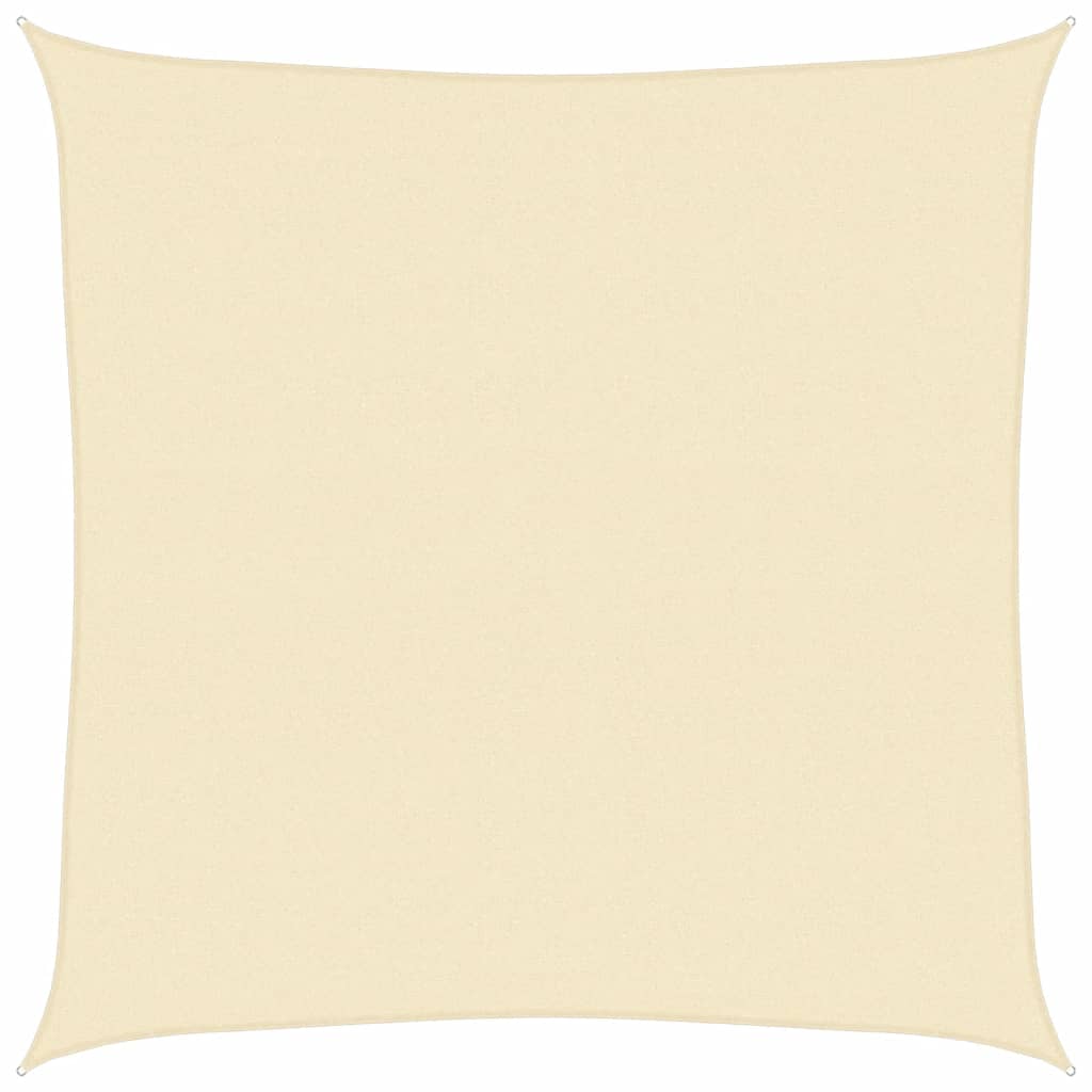 Sonnensegel 160 g/m² Creme 4,5x4,5 m HDPE