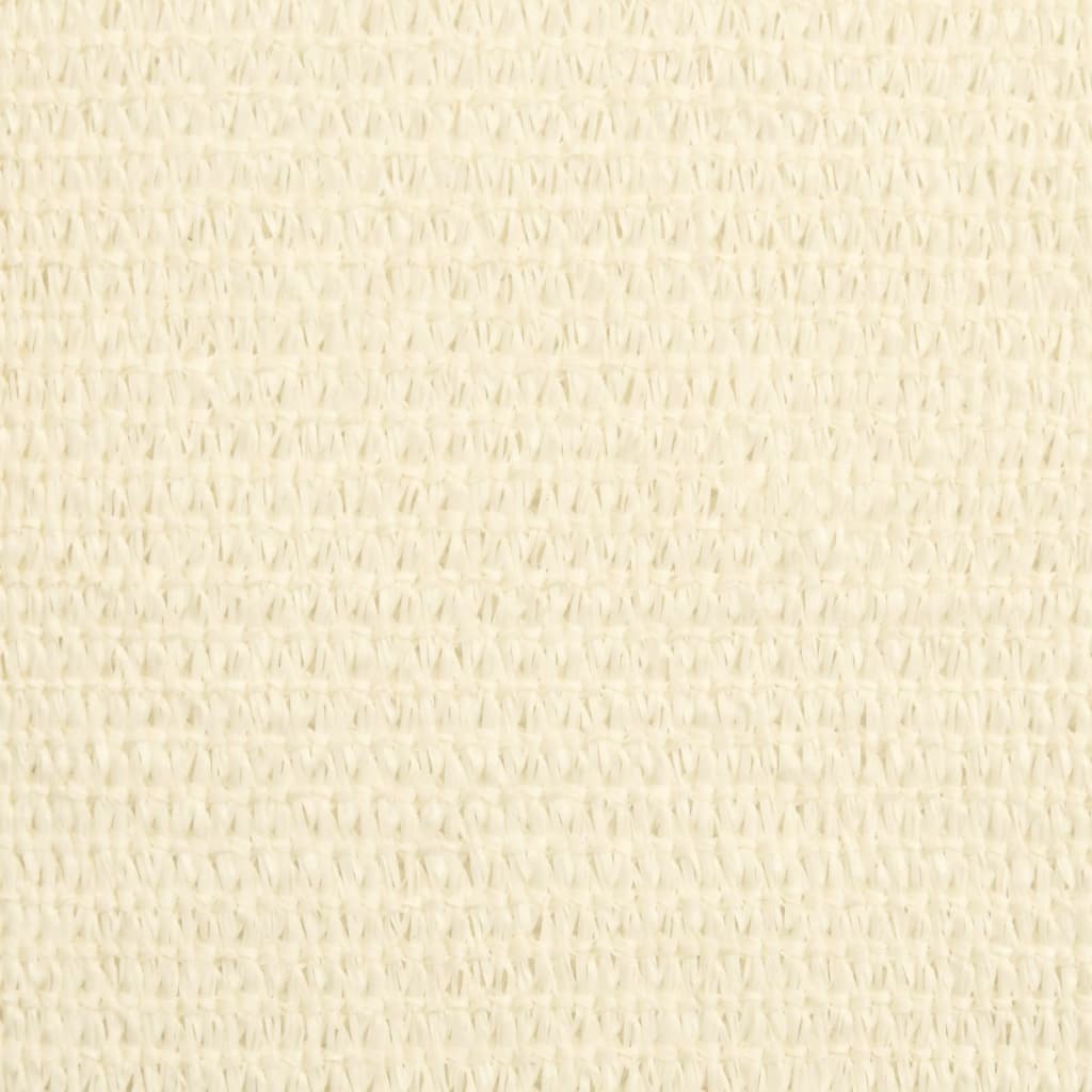 Sonnensegel 160 g/m² Creme 5x7 m HDPE