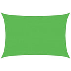Sonnensegel 160 g/m² Hellgrün 2,5x4 m HDPE