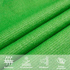 Sonnensegel 160 g/m² Hellgrün 2,5x4,5 m HDPE