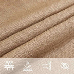 Sonnensegel 160 g/m² Taupe 2,5x2,5 m HDPE
