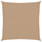 Sonnensegel 160 g/m² Taupe 3,6x3,6 m HDPE