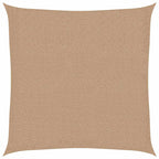 Sonnensegel 160 g/m² Taupe 6x6 m HDPE