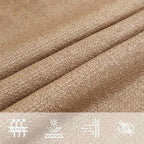 Sonnensegel 160 g/m² Taupe 6x6 m HDPE