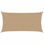 Sonnensegel 160 g/m² Taupe 2,5x4,5 m HDPE