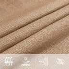 Sonnensegel 160 g/m² Taupe 3x5 m HDPE
