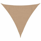 Sonnensegel 160 g/m² Taupe 3x3x3 m HDPE