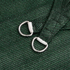 Sonnensegel 160 g/m² Dunkelgrün 2,5x2,5 m HDPE