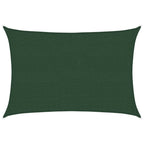 Sonnensegel 160 g/m² Dunkelgrün 2,5x3,5 m HDPE