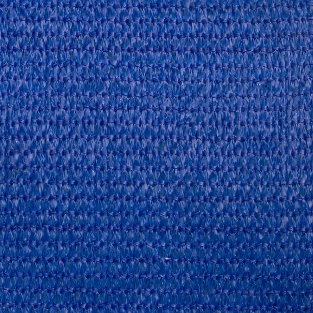 Sonnensegel 160 g/m² Quadratisch Blau 7x7 m HDPE