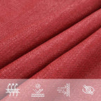 Sonnensegel 160 g/m² Rot 2,5x5 m HDPE