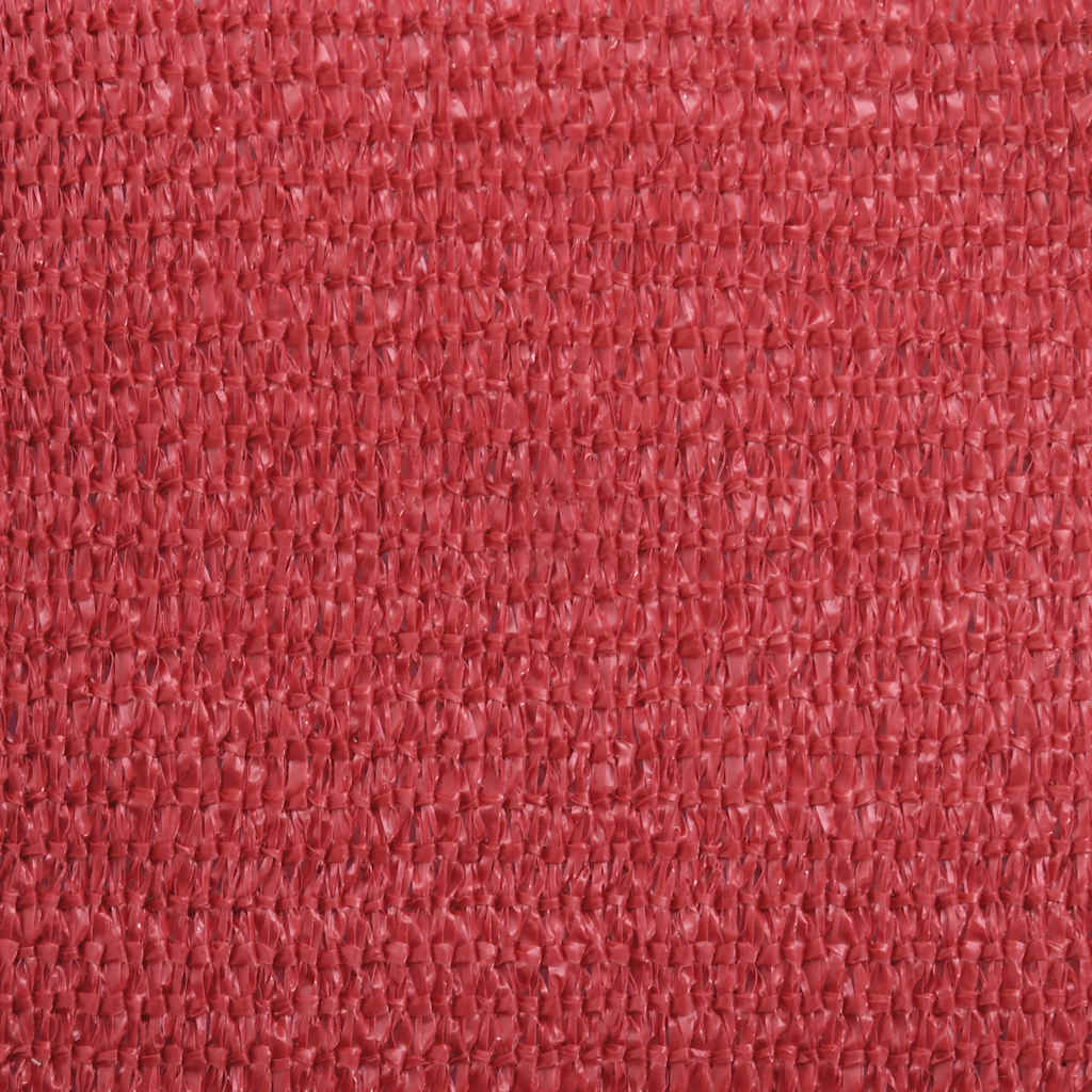 Sonnensegel 160 g/m² Rot 3x4,5 m HDPE