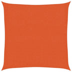 Sonnensegel 160 g/m² Orange 3x3 m HDPE