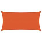 Sonnensegel 160 g/m² Orange 2x4 m HDPE