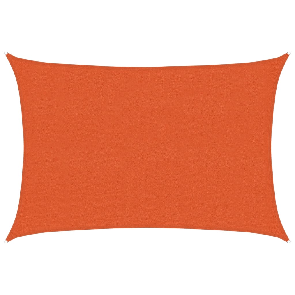 Sonnensegel 160 g/m² Orange 2,5x3,5 m HDPE