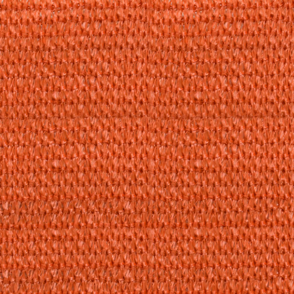 Sonnensegel 160 g/m² Rechteckig Orange 3x5 m HDPE