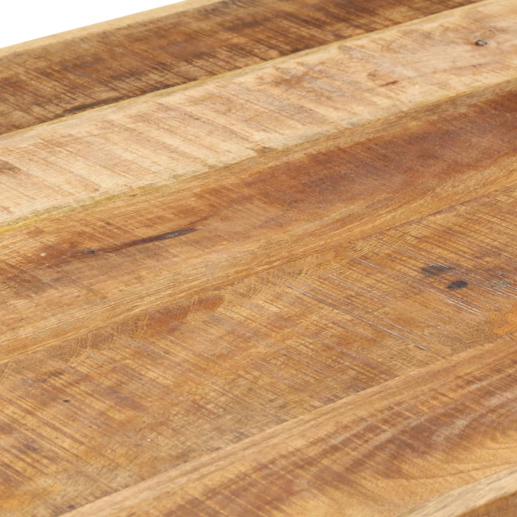 Esstisch 140x70x75 cm Raues Mango-Massivholz