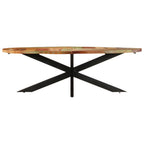 Esstisch 240x100x75 cm Altholz Massiv