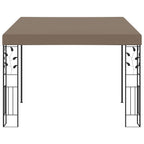 Wand-Pavillon 3x3x2,5 m Taupe
