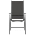 Gartenstühle Klappbar 4 Stk. Textilene Schwarz
