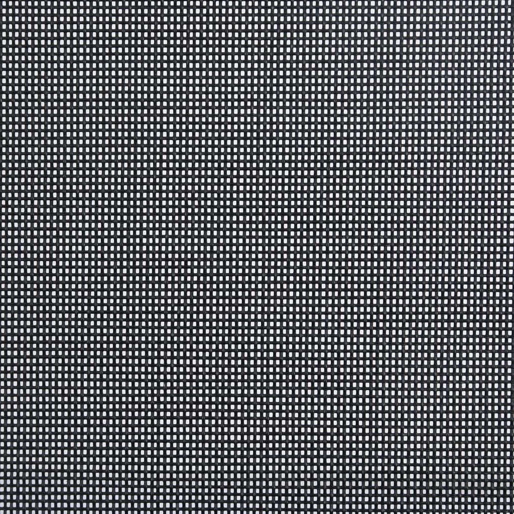 Gartenstühle Klappbar 6 Stk. Textilene Schwarz