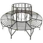 Baumbank 160 cm Stahl
