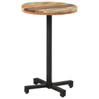 Bistrotisch Rund Ø50x75 cm Altholz Massiv