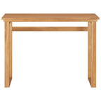 Schreibtisch 100x45x75 cm Massivholz Teak
