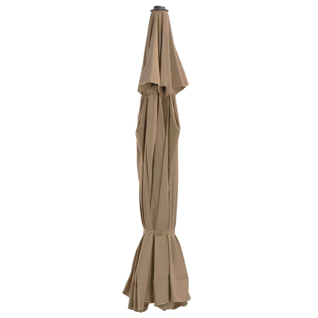 Ersatzbezug für Sonnenschirm Taupe 515 cm